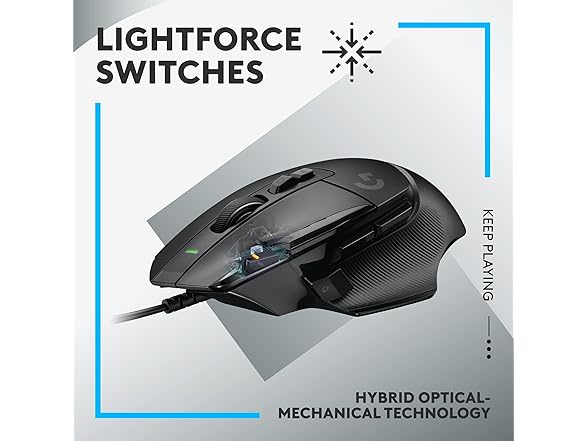 Logitech G502 X Wired Gaming Mouse