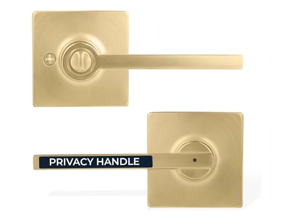 Satin Brass Privacy