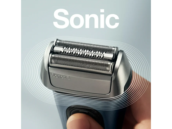 Braun Series 8 8453cc Wet/Dry Electric Shaver - Gray