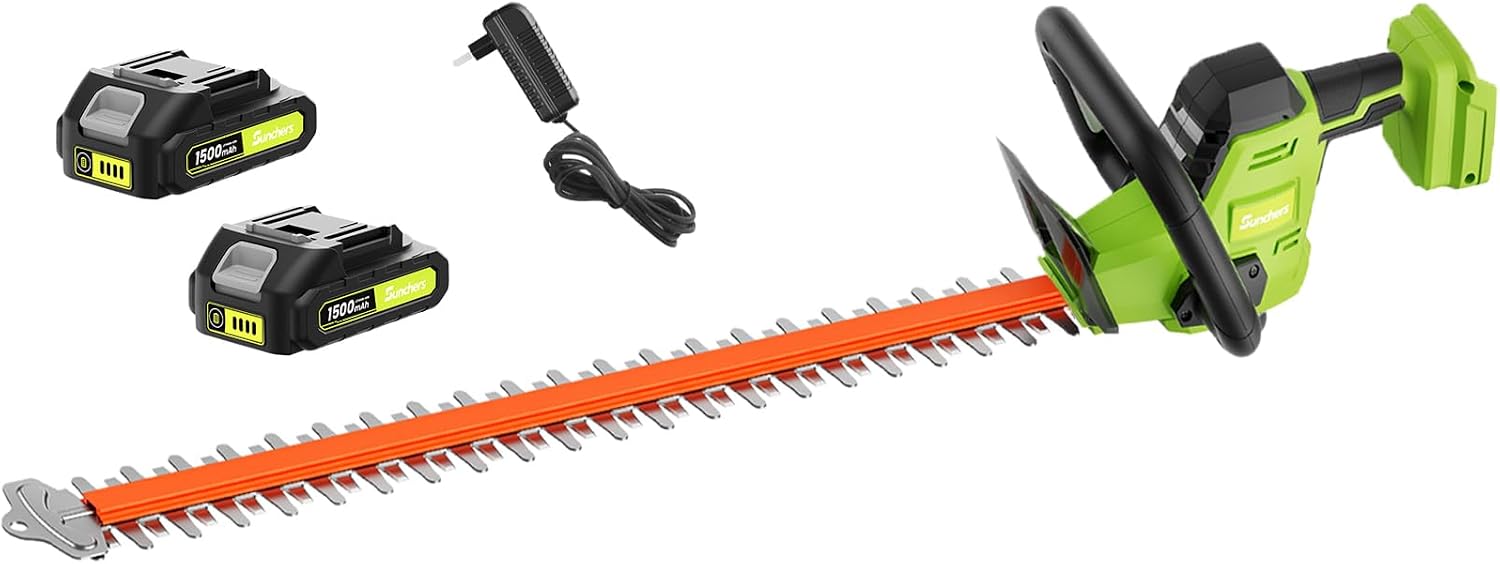 sunchers 22" Cordless Hedge Trimmer - Gallery 8