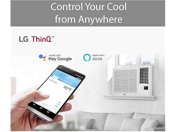 LG 12,000 BTU / 11,200 BTU Window AC | LW1223HRSM