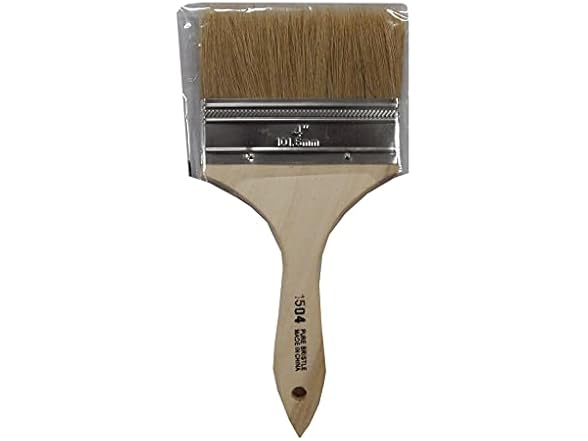 Linzer Paint Brush 4XX Wht Chn