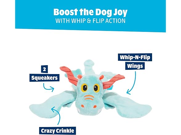 Barkbox Grimbold the Dragon Dog Toy | Plush