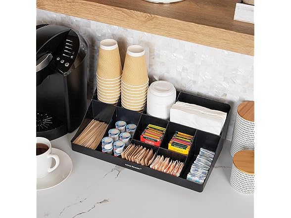 Cup Carousel and Condiment Organizer