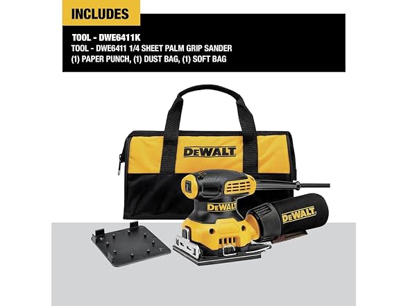 DEWALT DWE6411K Palm Sander