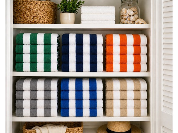 Multi-Pack Cabana Towels
