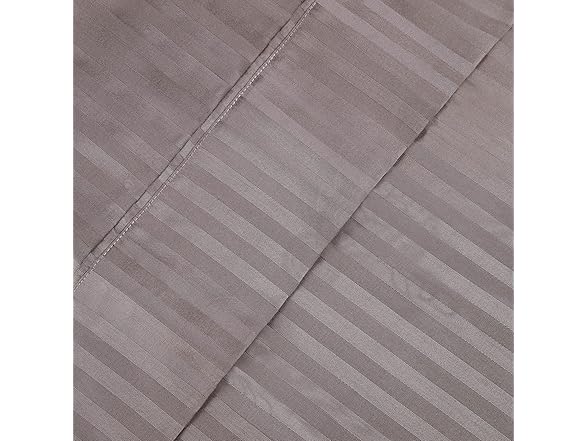 Superior 400 Thread Count Cotton Stripe 2 Piece Pillowcase Set