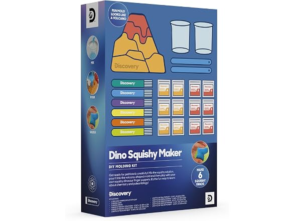 Discovery Dino Squishy Making Kit