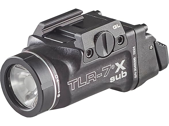 StreamLight 500 Lumens TLR-7 Sub Tactical Weapon Light Black