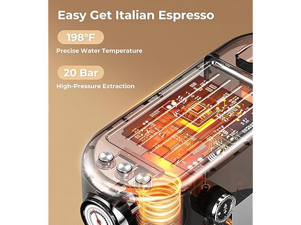 Espresso Machine with Milk Frother