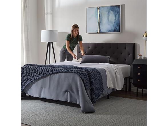 Lucid Queen Upholstered Headboard