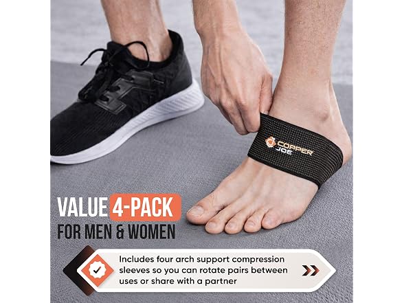 Copper Arch Support 4Pk