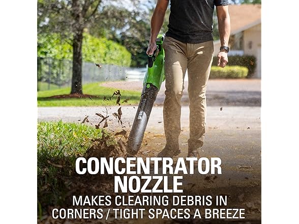 Greenworks Cordless Axial Leaf Blower