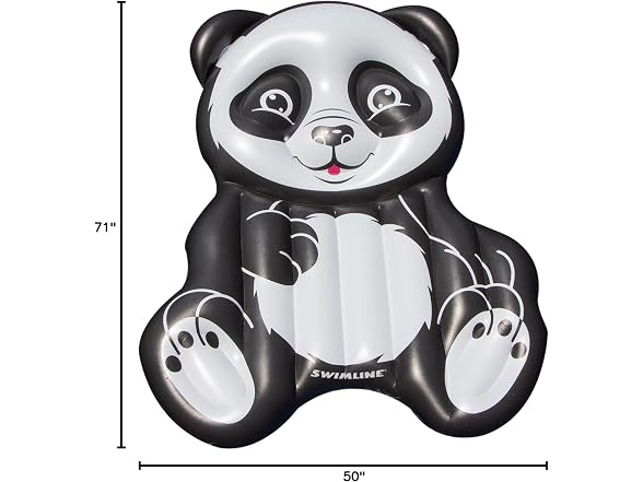 Swimline Inflatable Panda Pool Float