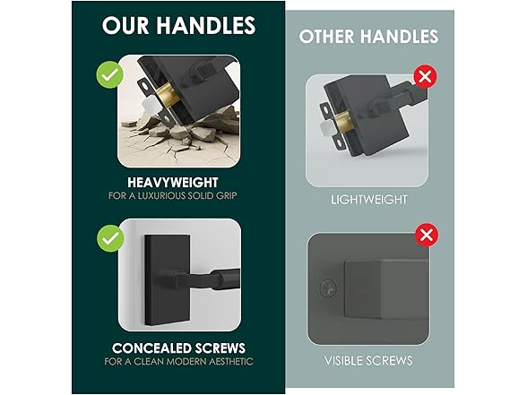 Mega Handles Benton Door Handles