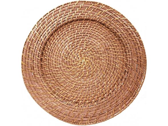 ChargeIt by Jay Ch, Rattan Charger Plate - Set of 4