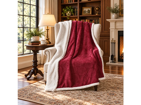 2-Pack Printed Sherpa Throw Blankets - Gallery 3
