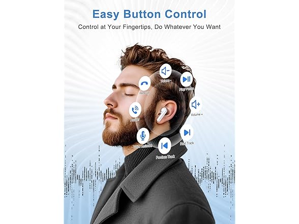 HIYDOO W0765 Wireless Earbuds Bluetooth