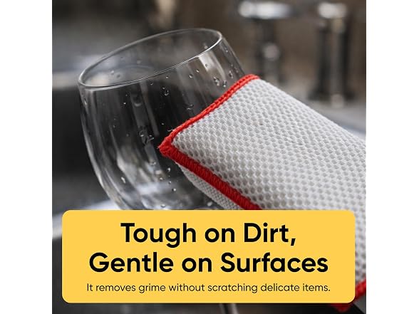 Microfiber Non Scratch Dish Sponge 24 Pack
