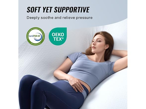 VEVOR Mattress Topper, Queen Size, 3 in