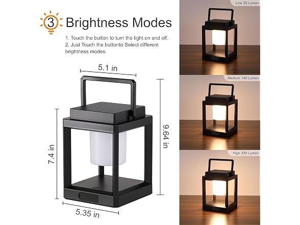 letry Outdoor Table Lamp - Gallery 2