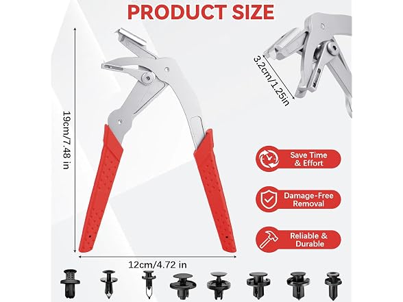 Generic AAP-Auto-107 Clip Removal Pliers