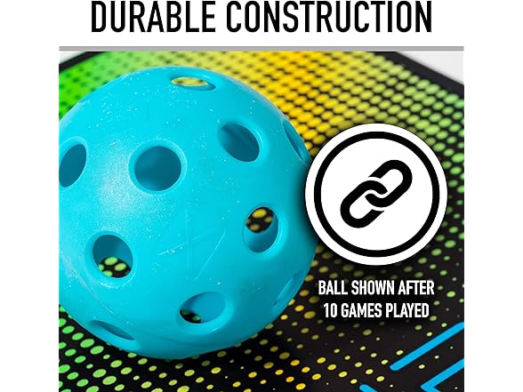Franklin Sports X-26 Pickleballs - Indoor - 100 Pack - Blue