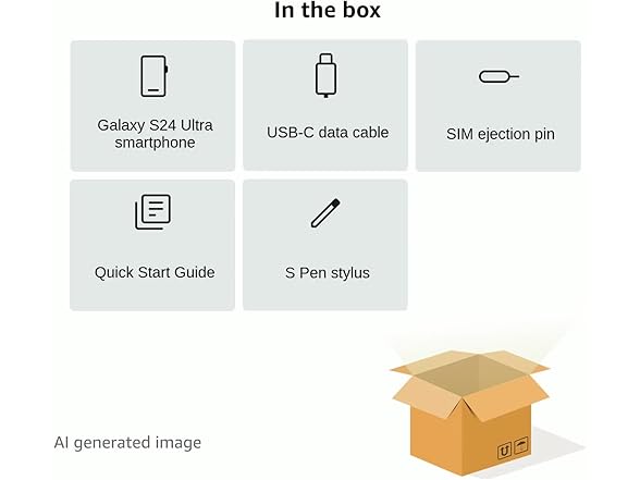 (NEW) Samsung Galaxy S24 Ultra Smartphone (256GB) (Unlocked)