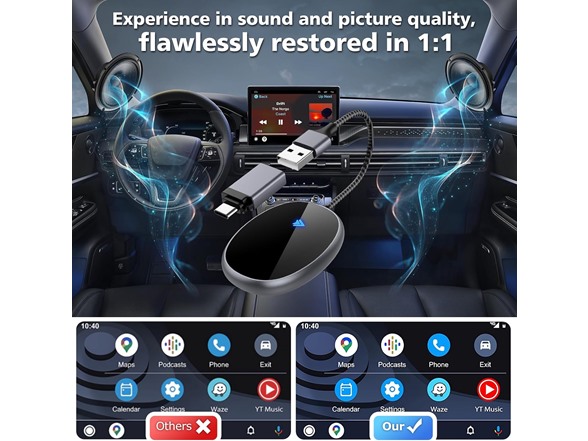 Wireless Android Auto Car Adapter