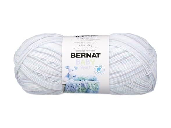 Bernat Baby Sport Big Ball Ombre Yarn, 9.8