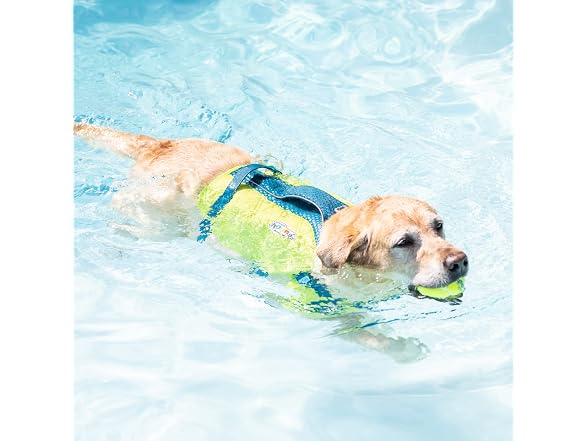Outward Hound Standley Sport Green Lifejacket