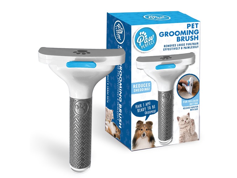 PAW PERFECT NB-7964 1-Pack Multi-PK Pet Grooming Brush 