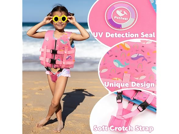 Swim Vest for 1-3 Years (17.5-39.5LBS)