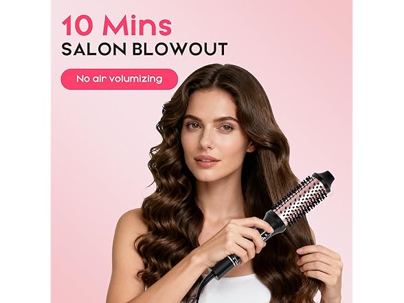 Nicebay Heated Round Brush