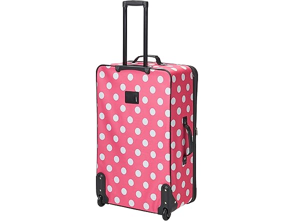 Rockland 4-Pc Polka Softside Luggage Set