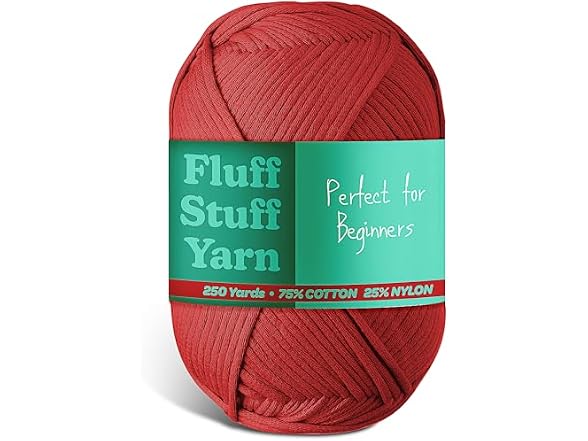 Soft Yarn for Crocheting Crochet Burgundy