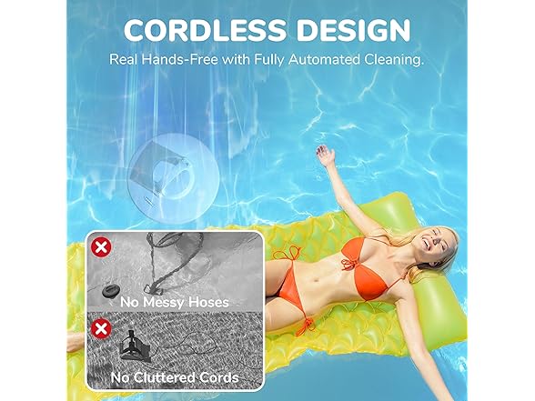 Zyerch Dual-Drive Robotic Pool Cleaner