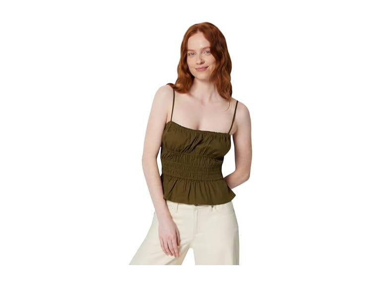 Amazon Essentials Women Regular-fit Smocked Tank - Gallery 8