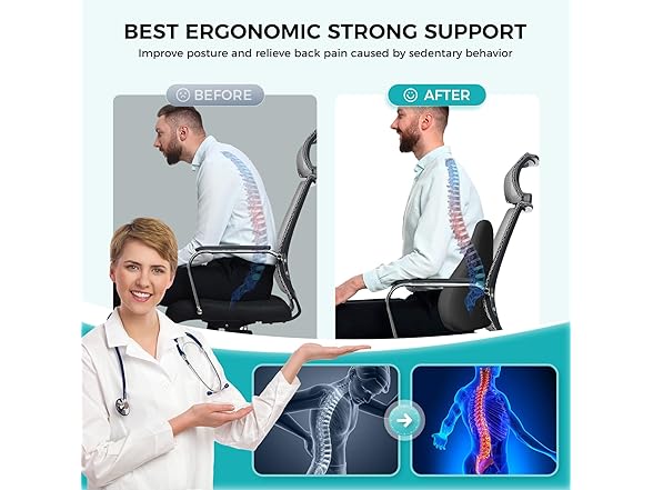 kasney BC103825080262 Lumbar Pillow