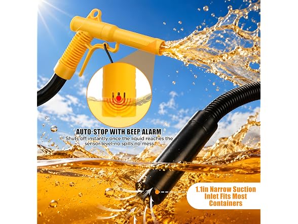 DEMAKIMI 4.5 GPM Cordless Fuel Transfer