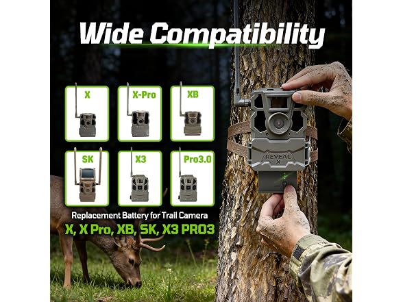 JOYHAPISTAR Trail Camera Battery 4-Pack