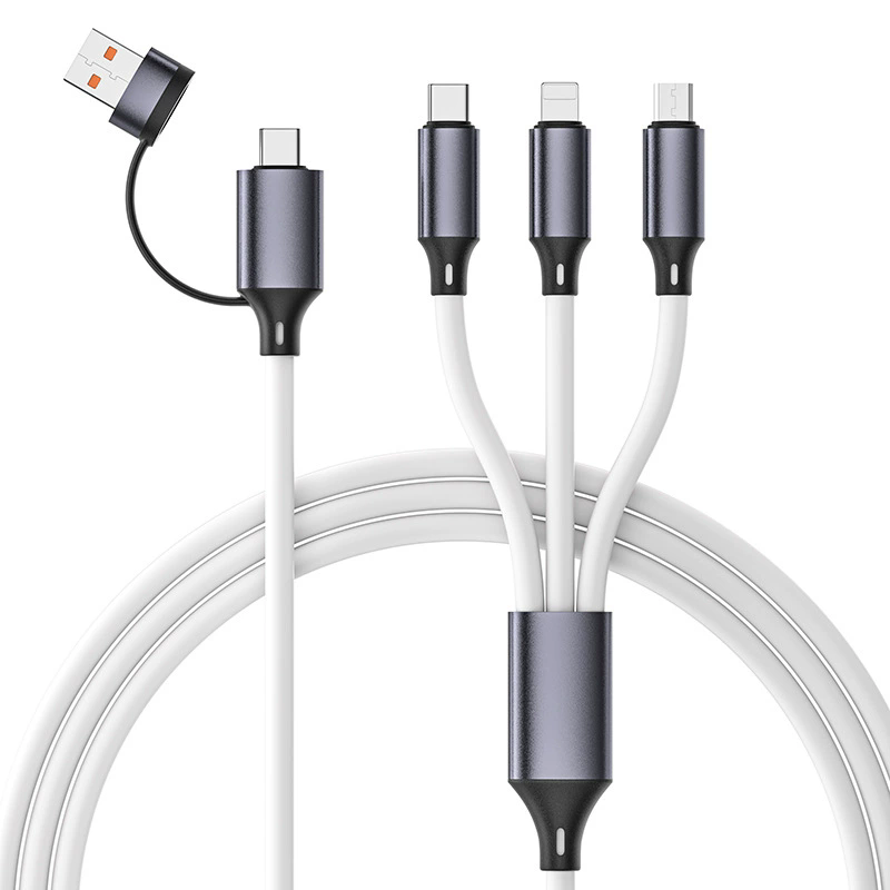 3P Experts Bold Dual 4-n-1 Charging Cable - Gallery 6