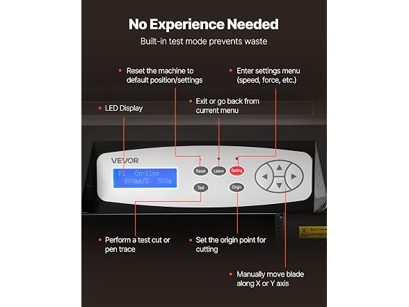 VEVOR Vinyl Cutter Machine, 34in