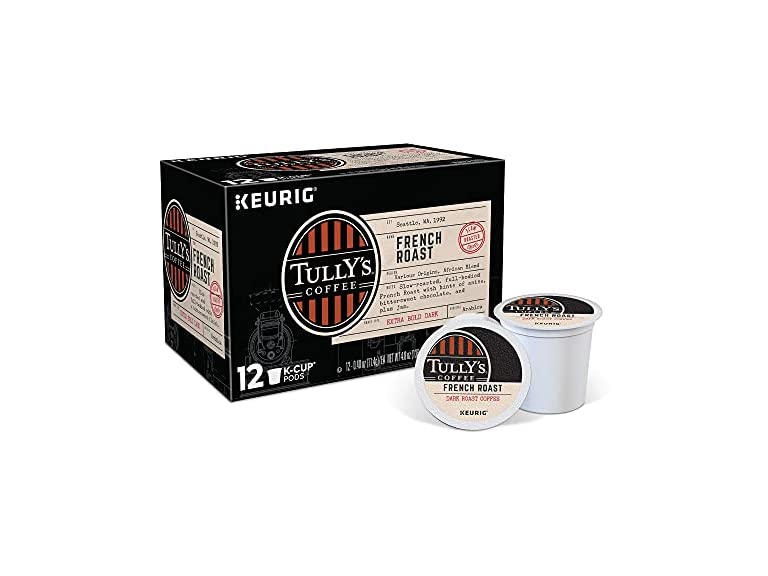 Tully's Coffee French Roast K-Cups, 12 