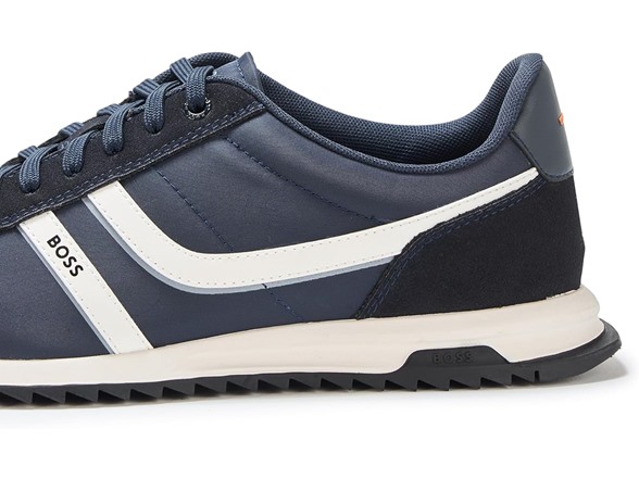 BOSS Men's Zayn Low Profile Lace up Sneakers