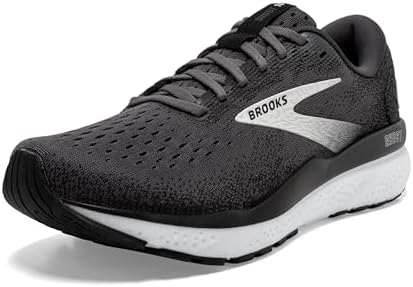 Brooks Ghost 16 Women's Shoes Black/Grey/White Size 6.5