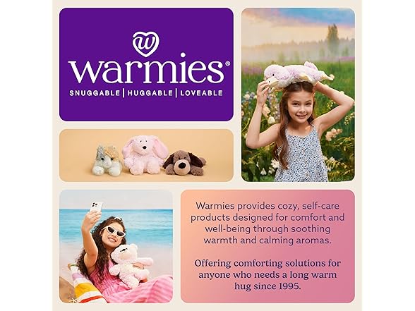 warmies Junior Microwavable & Weighted Golden Dog