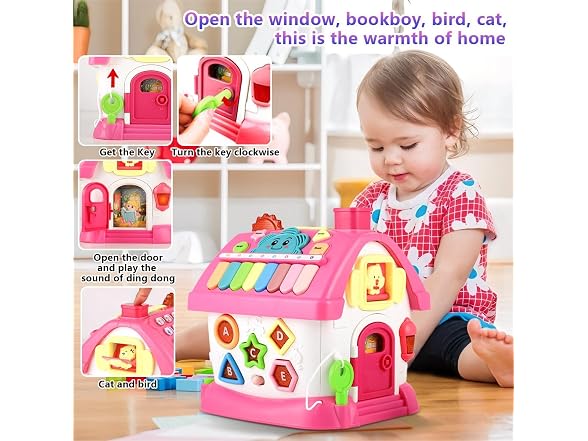 OKREVIEW Montessori Toys for 18M+ Girl G