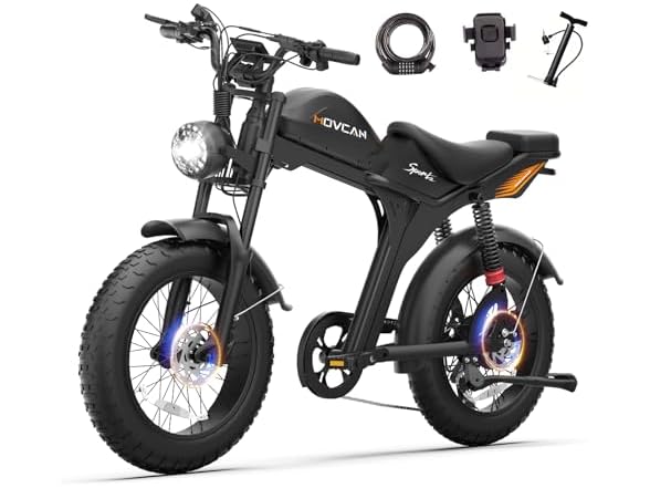 Movcan V70 E-Bike Adults 7 Speed