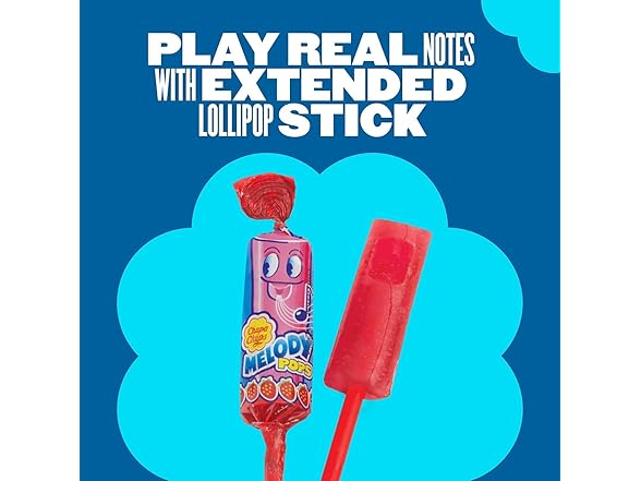 5CT Chupa Chups Melody Pop, Blue Raspberry